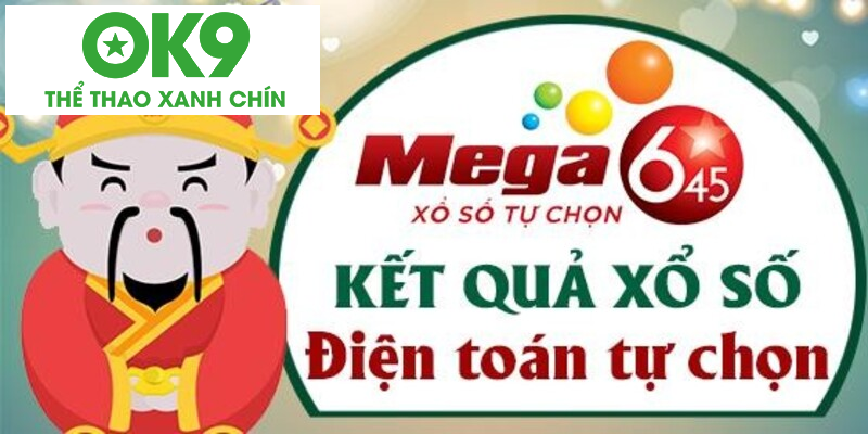 Xổ số OK9 Mega 6/45 có lối chơi đơn giản, dễ trúng